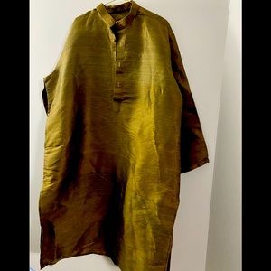 Men's Gold Long Sleeve Shirt